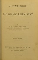 view A text-book of inorganic chemistry / by G.S. Newth.