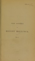 view The genera of recent Mollusca : arranged according to their organization / by Henry Adams...and Arthur Adams.