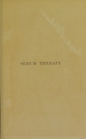 view Serum therapy; bacterial therapeutics and vaccines / [R. Tanner Hewlett].