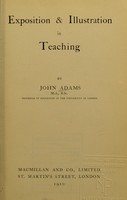 view Exposition & illustration in teaching / by John Adams.