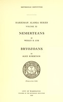 view Nemerteans / by Wesley R. Coe. Bryozoans / by Alice Robertson.