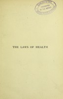 view The laws of health / [David Nunes Nabarro].