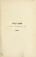 view Episodes of insect life / by Acheta Domestica, [pseud.] ;edited and revised by J.G. Wood.