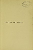 view Pasteur and rabies / by Thomas M. Dolan.