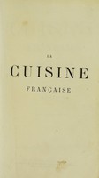 view La cuisine française / [Antoine Gogué].