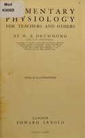 view Elementary physiology : for teachers and others / by W.B. Drummond.