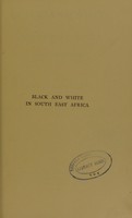 view Black and white in South East Africa : a study in sociology / by Maurice S. Evans.