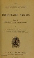 view The comparative anatomy of the domesticated animals / [John McFadyean].