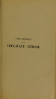 view Essai critique de la gymnastique suédoise / [Albert Kaisin].