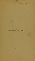 view "Salvarsan" or "606" (dioxy-diamino-arsenobenzol) : its chemistry, pharmacy and therapeutics / by W. Harrison Martindale and W. Wynn Westcott.