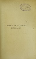 view A manual of veterinary physiology / by F. Smith.