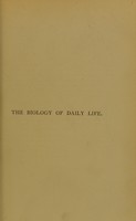 view The biology of daily life / [John Henry Napper Nevill].