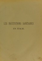 view Les institutions sanitaires en Italie.