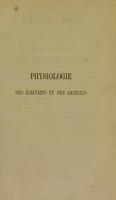 view Physiologie des écrivains et des artistes : ou, essai de critique naturelle / par Émile Deschanel.