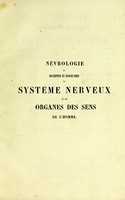 view Névrologie; ou, Description et iconographie du système nerveux et des organes des sens de l'homme avec leur mode de préparation / par Ludovic Hirschfeld et J.B. Leveillé.