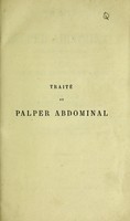 view Traité du palper adbominal : au point de vue obstétrical et de la version par manoeuvres externes / par A. Pinard.