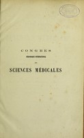 view Congrès périodique international des sciences médicales : 5me session, Genève, 9 au 15 septembre 1877 comptes rendus et mémoires / publiés par MM. Prevost [and others].