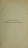 view Les voies de conduction du cerveau et de la moelle / par W. v. Bechterew.