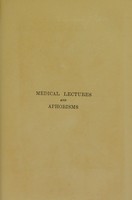 view Medical lectures and aphorisms / by Samuel Gee.