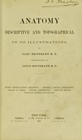 view Anatomy, descriptive and topographical / by Carl Heitzmann.