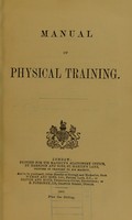 view Manual of physical training.