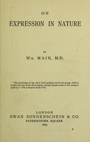 view On expression in nature / by Wm. Main.