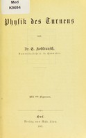 view Physik des Turnens / von E. Kohlrausch.