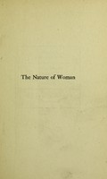 view The nature of woman / by J. Lionel Tayler.