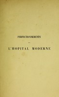 view Perfectionnements de l'hôpital moderne / par le Dr. Delore.