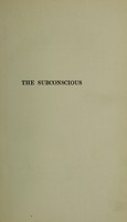 view The subconscious, c by Joseph Jastrow... / [Joseph Jastrow].