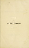 view Lehrbuch der normalen Anatomie des menschlichen Körpers / von Gustav Broesike.