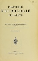 view Praktische neurologie : für ärtze / von professor dr. M. Lewandowsky ... mit 20 textfiguren.