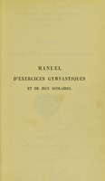 view Manuel d'exercices gymnastiques et de jeux scolaires.