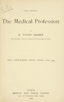 view The medical profession / by M. Foster Reaney.