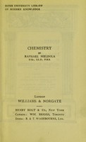 view Chemistry / [Raphael Meldola].