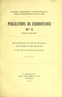 view The literature of the ten principal food fishes of the sea : in the form of compendious monographs.