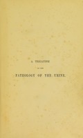 view A treatise on the pathology of the urine : including a complete guide to its analysis / by J.L.W. Thudichum.