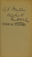 view The student's hand-book of surgical anatomy / by John M'Lachlan.