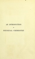 view Introduction to physical chemistry / by James Walker.