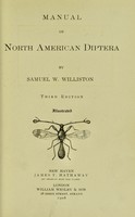 view Manual of North American Diptera / by Samuel W. Williston.