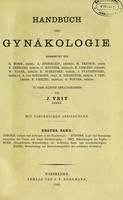 view Handbuch der Gynäkologie / bearb. von E. Bumm [and others] ; herausgegeben von J. Veit.