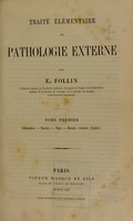 view Traité élémentaire de pathologie externe / E. Follin.