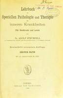 view Lehrbuch der speciellen Pathologie und Therapie der inneren Krankheiten : für studirende und Aertze / von Adolf Strümpell.