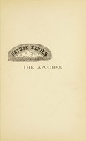 view The apodidæ : a morphological study / by Henry Meyners Bernard.