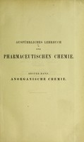 view Ausführliches Lehrbuch der pharmaceutischen Chemie / bearbeitet von Ernst Schmidt.