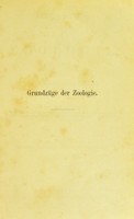 view Grundzüge der Zoologie : zum wissenschaftlichen Gebrauche / von Carl Claus.