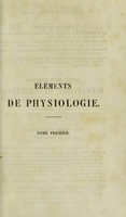 view Eléments de physiologie de l'homme et des principaux vertébrés : répondant à toutes les questions physiologiques du programme des examens de fin d'année / Par Le docteur B. Béraud.