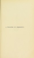 view A treatise on chemistry / by H.E. Roscoe and C. Schorlemmer.