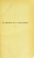 view Les obsessions et la psychasthénie / par Pierre Janet.