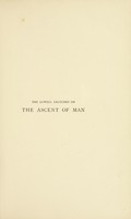 view The Lowell lectures on the ascent of man / by Henry Drummond.